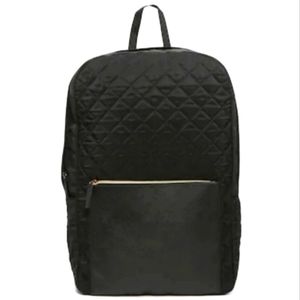 DSW Black Quilted Backpack